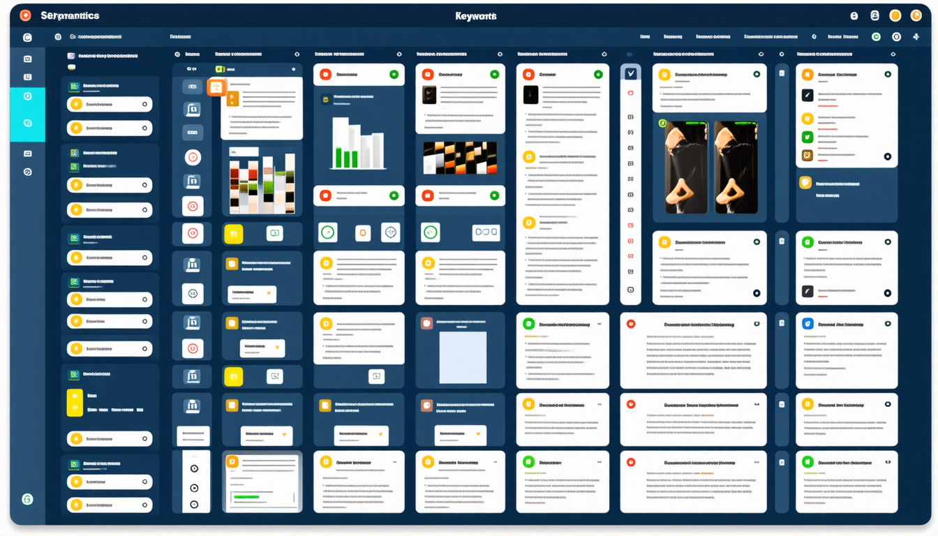 découvrez serpmantics, un outil révolutionnaire d'analyse sémantique conçu pour améliorer votre seo. maximisez votre visibilité en ligne grâce à des insights précis et des recommandations efficaces, tout en restant à la pointe des tendances du référencement.